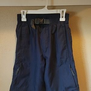 Boys blue belted shorts